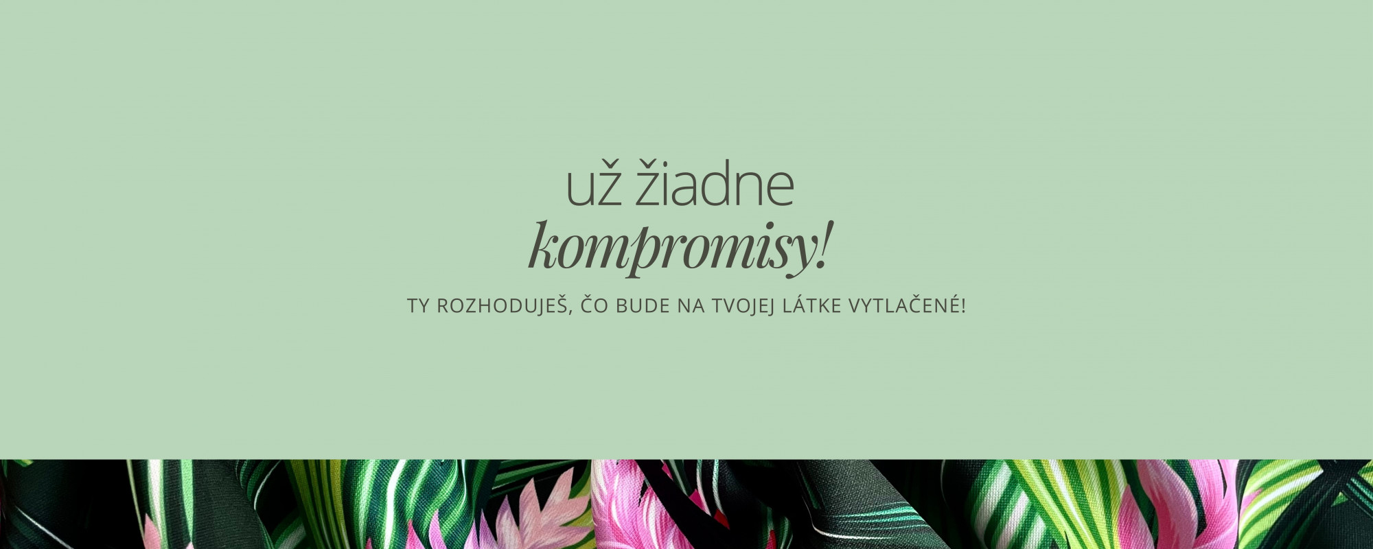 Baner - uz ziadne kompromisy